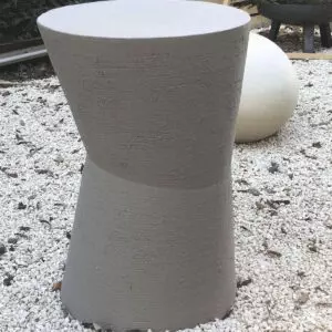 Atelier Vierkant ceramic stool/table K form