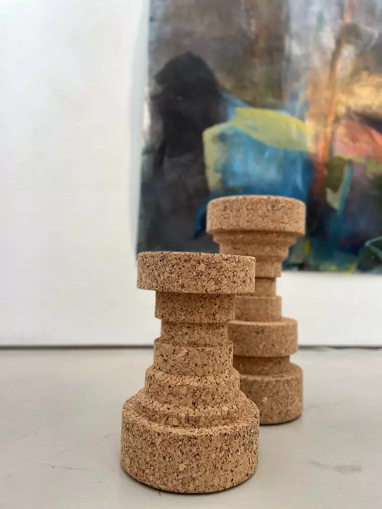 Cork Coffee table by Claudio Bitetti for Mogg (IT)