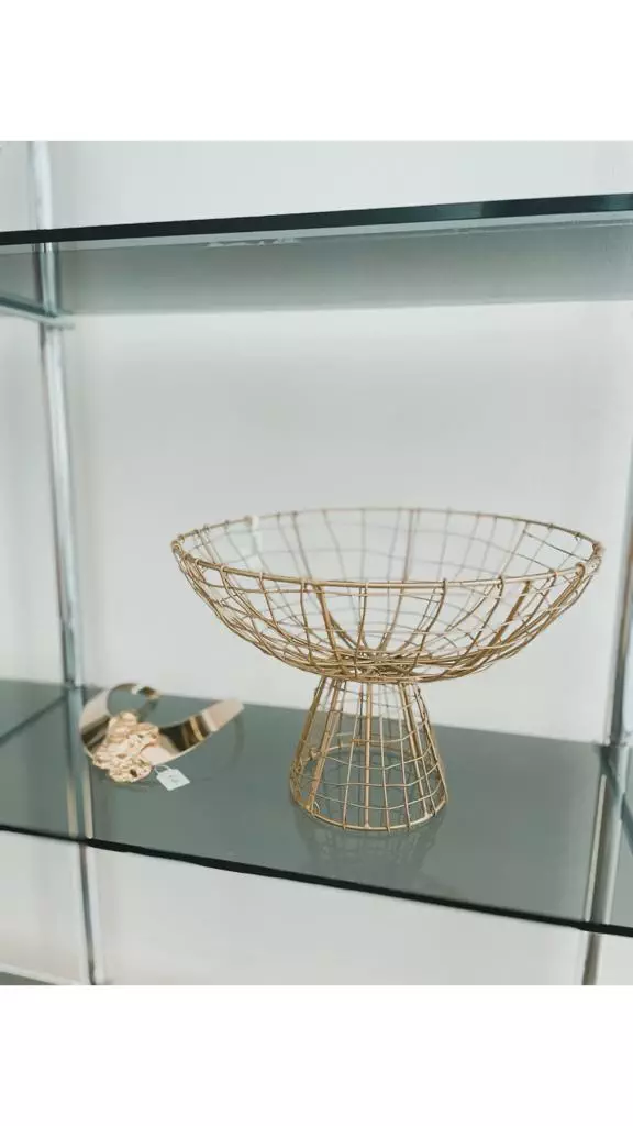 Iron basket by Madam Stoltz