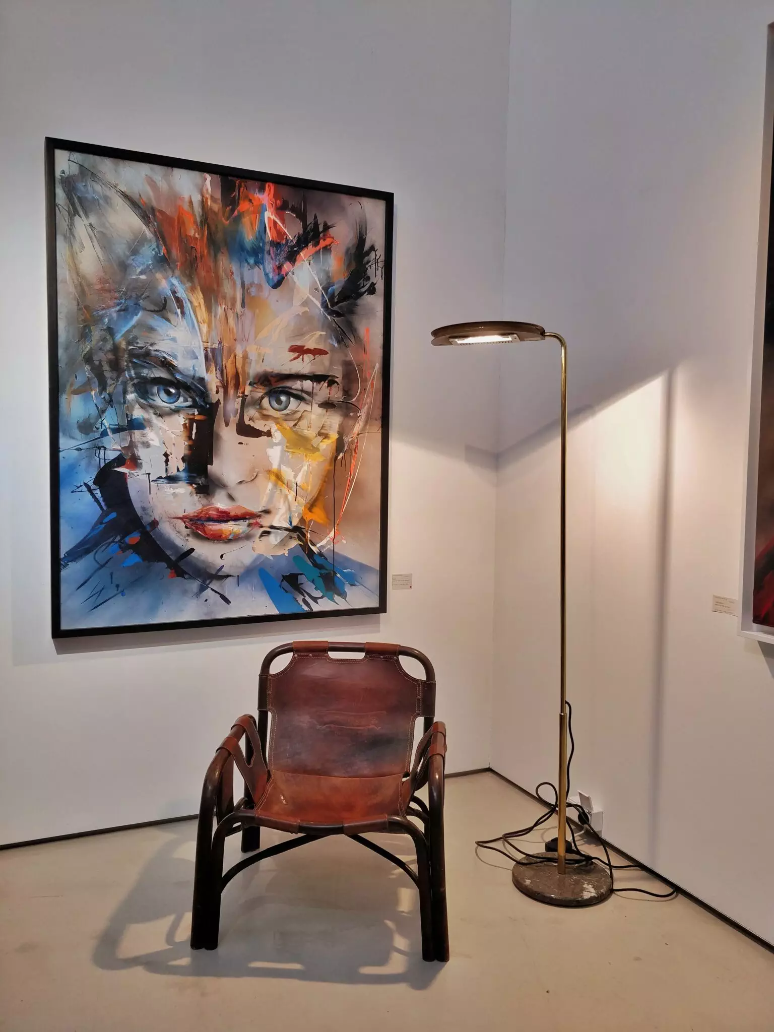 Pair of leather chairs by Tito Agnoli (circa 1970) - Image 3