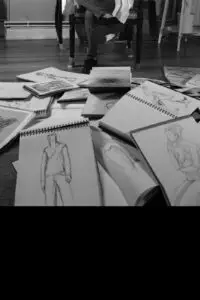 Massimo Beni, his atelier