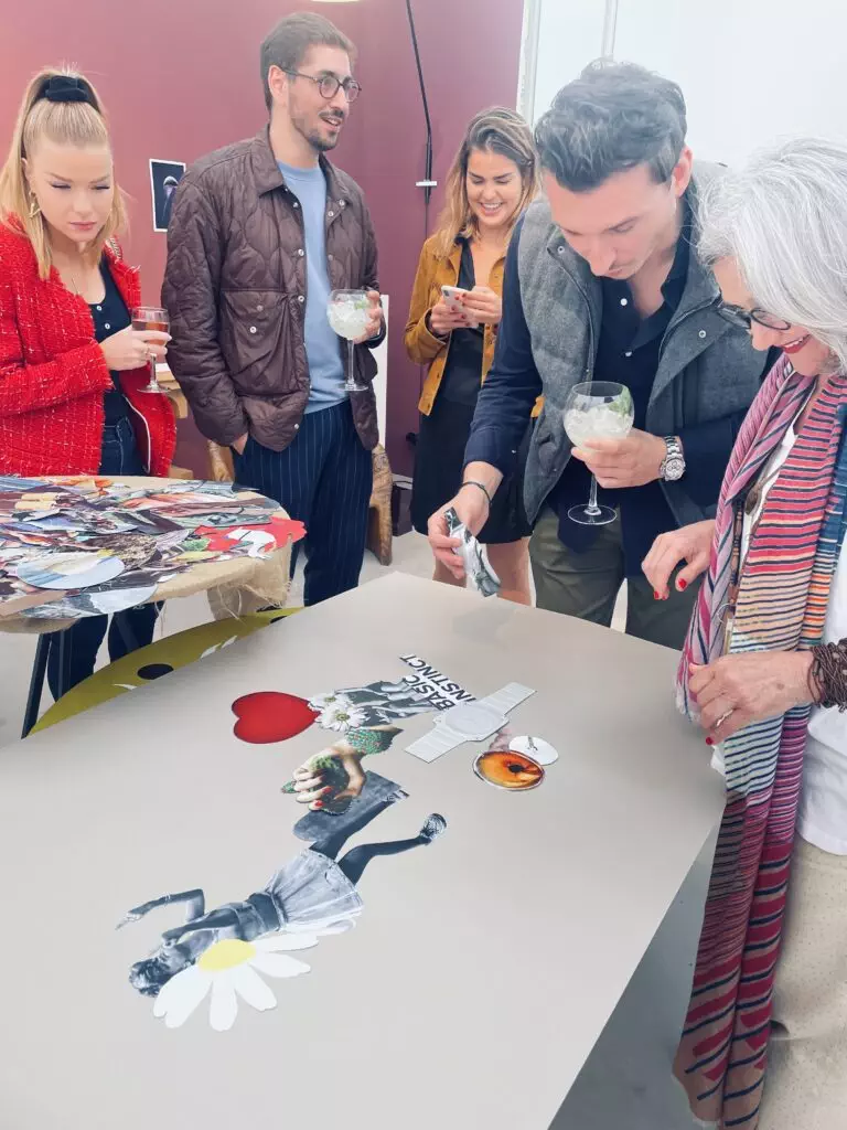 workshop collage