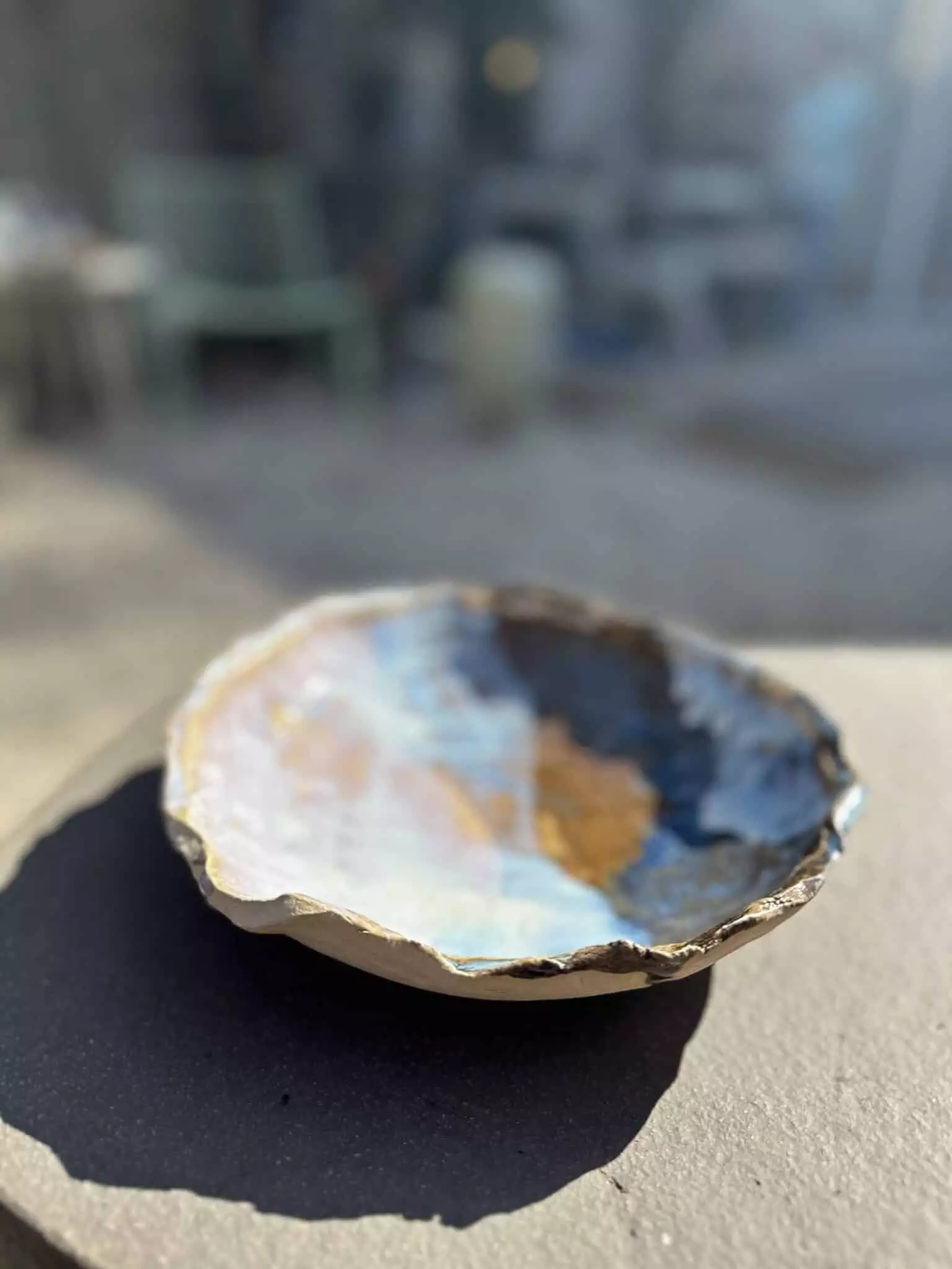 handmade plate Cathy